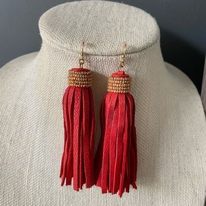 Noonday Collection Pirouette Red earrings